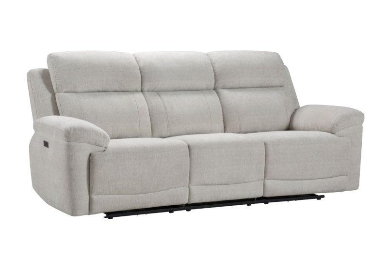 kia 7 seater electric fabric recliner sofa (3+2+1+1)