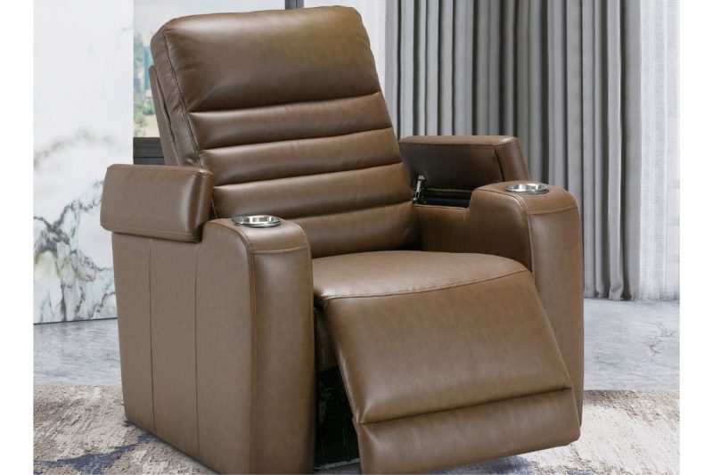 fritz 7 seater electric fabric recliner sofa (3+2+1+1)