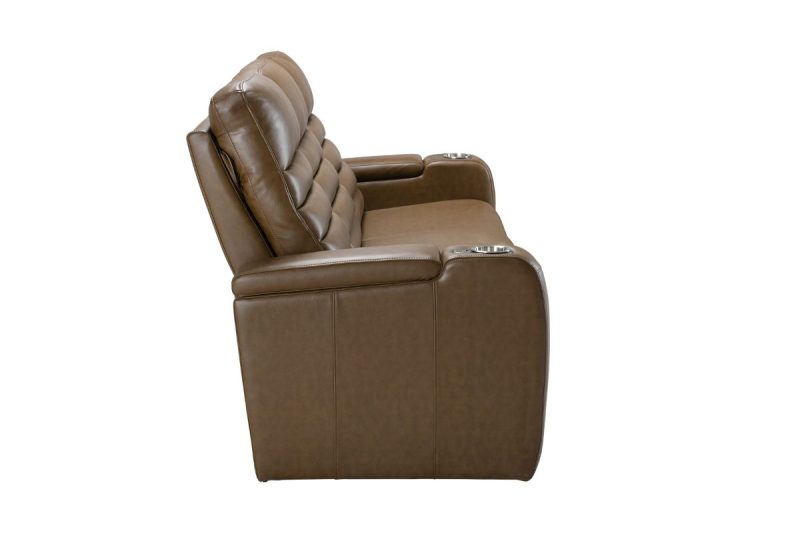 fritz 7 seater electric fabric recliner sofa (3+2+1+1)