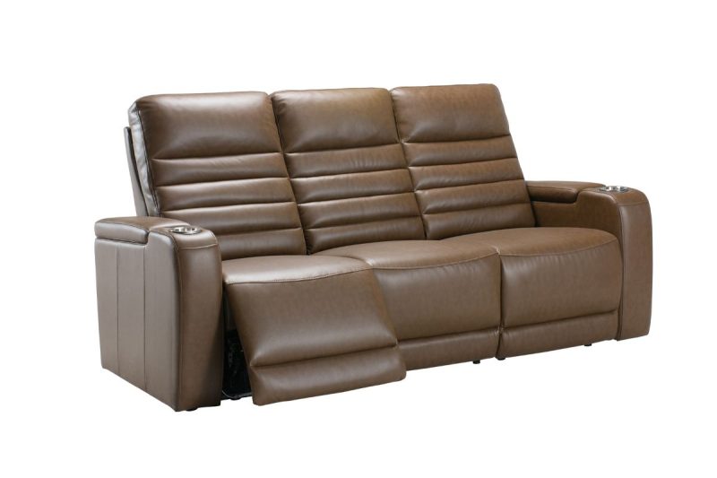 fritz 7 seater electric fabric recliner sofa (3+2+1+1)