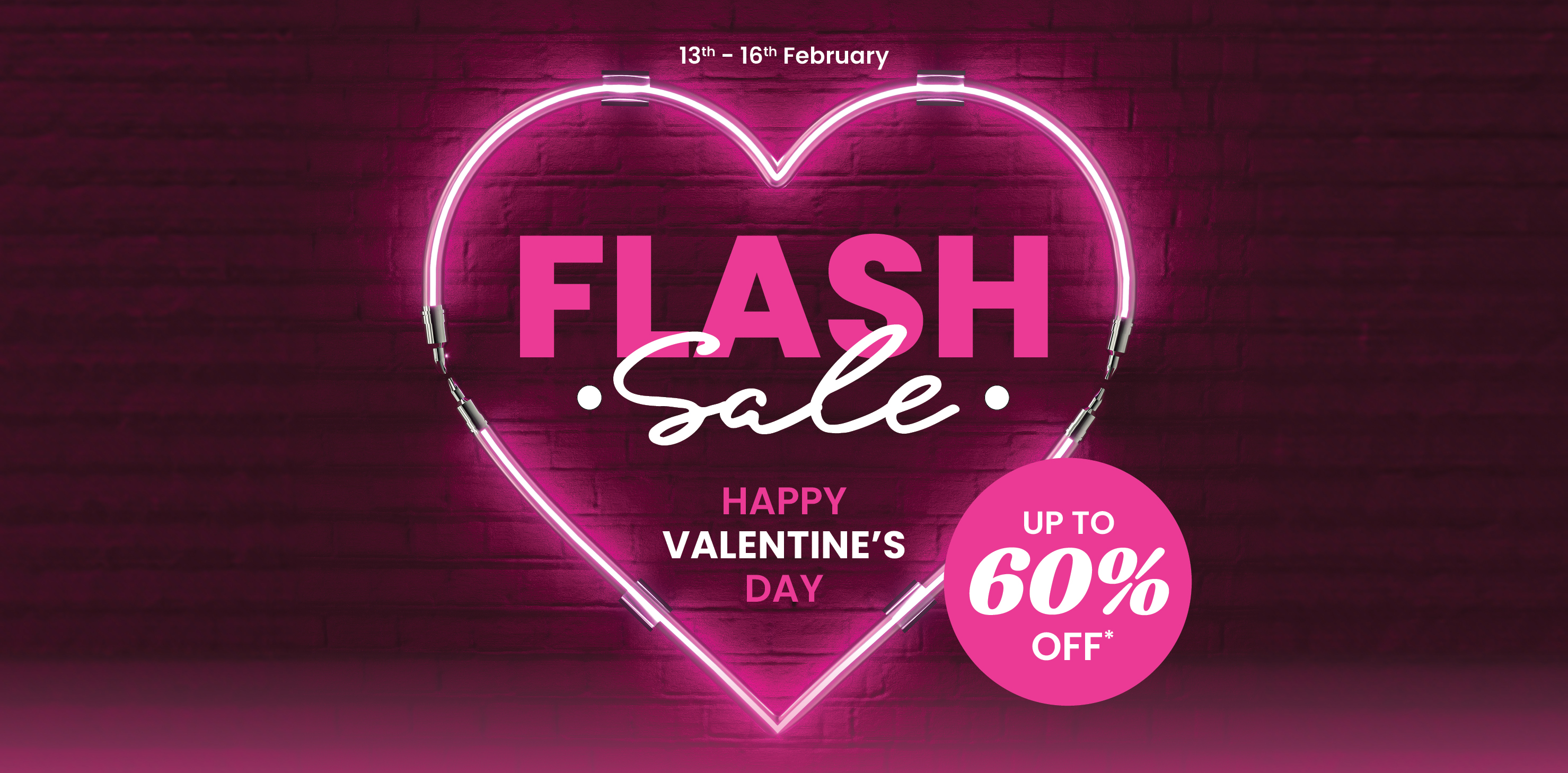 Valentines Flash Sale