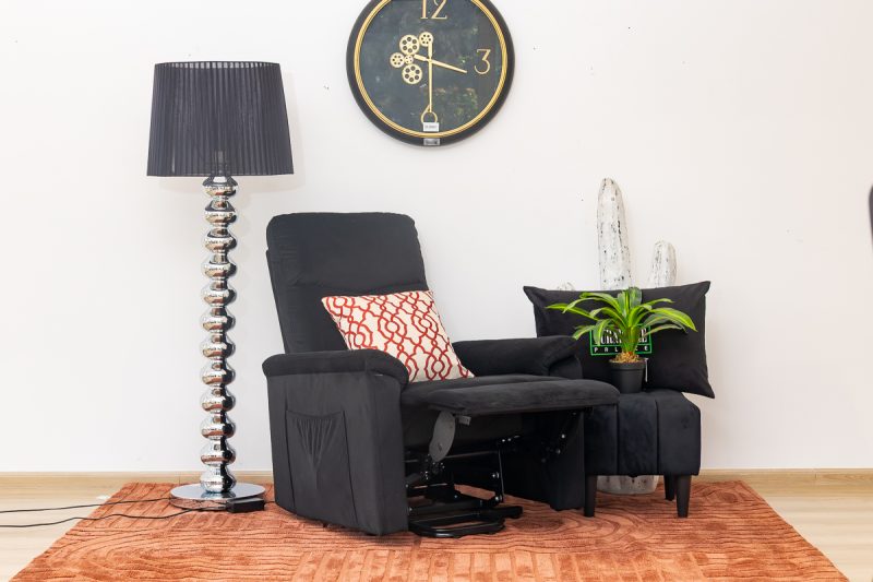 leslie single power lift chair