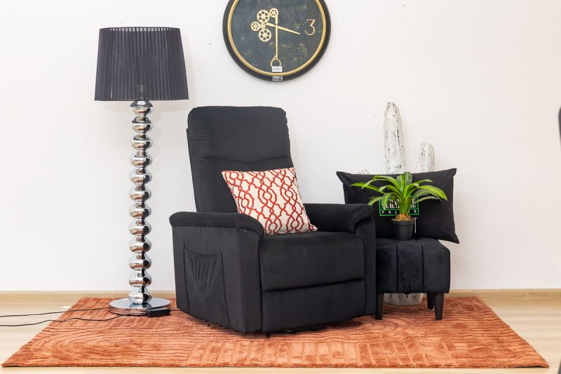 leslie single power lift chair