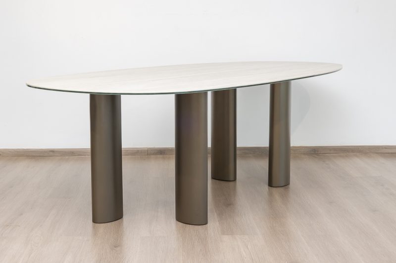 greece 2.3m dining table