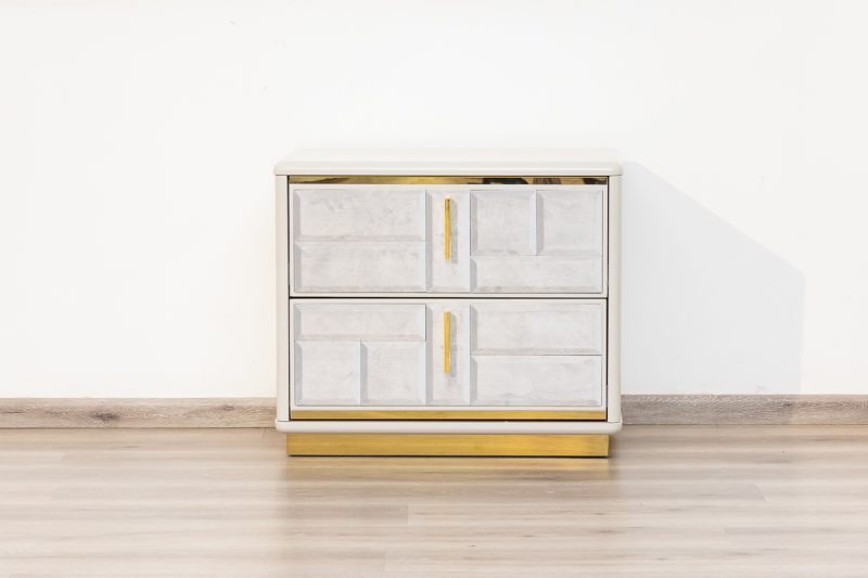 fez king bed + 2 nightstands