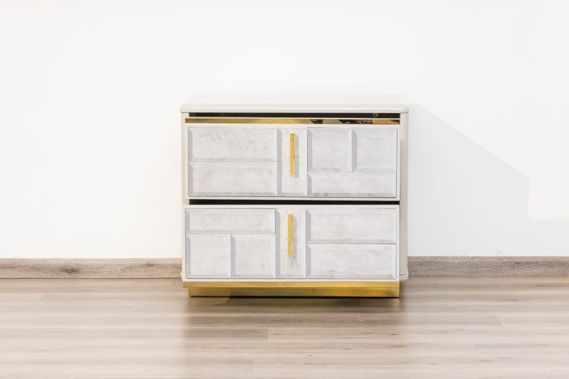 fez king bed + 2 nightstands