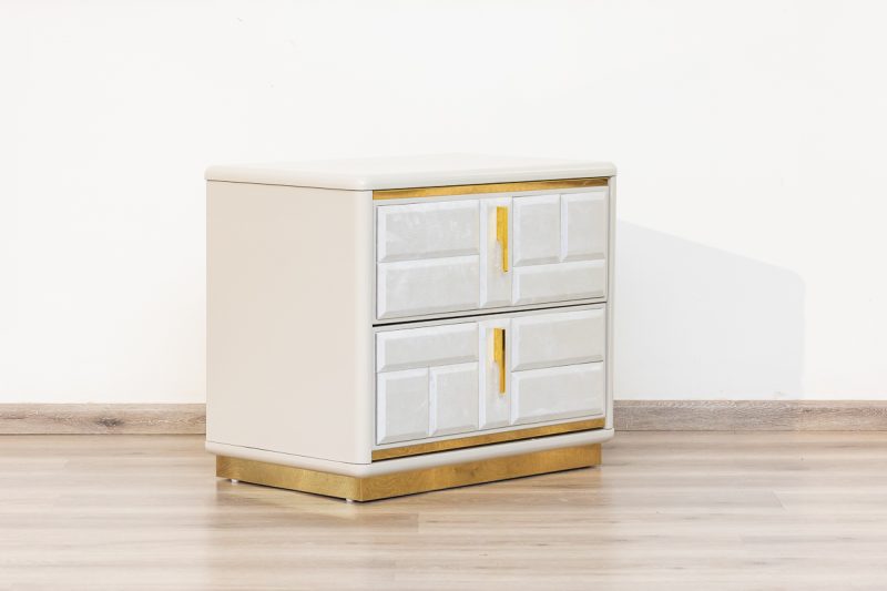 fez king bed + 2 nightstands