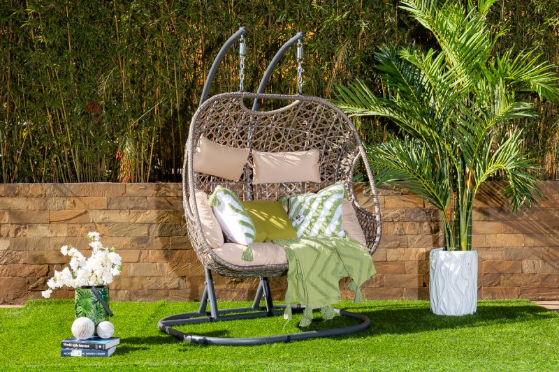 breezy outdoor swing
