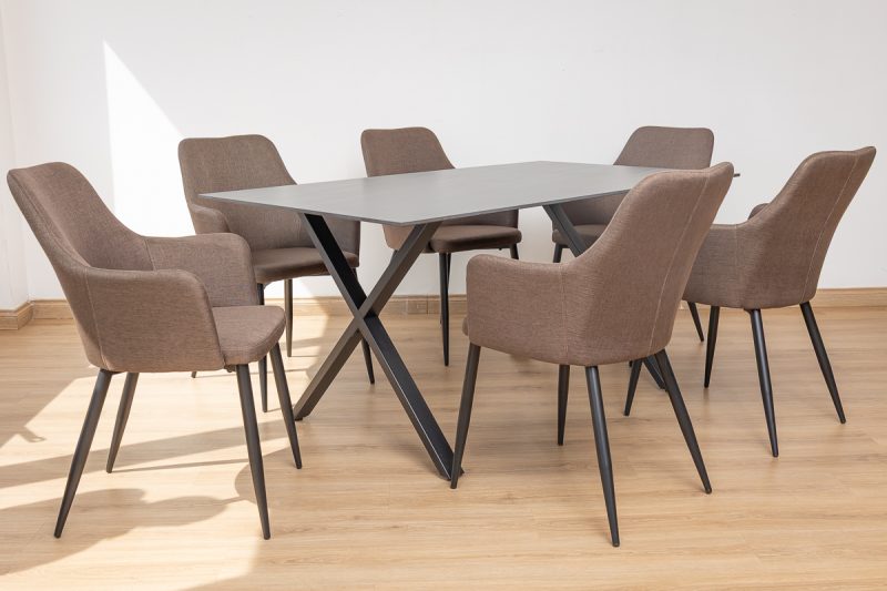 rina dining table + 6 rum chairs (copy)