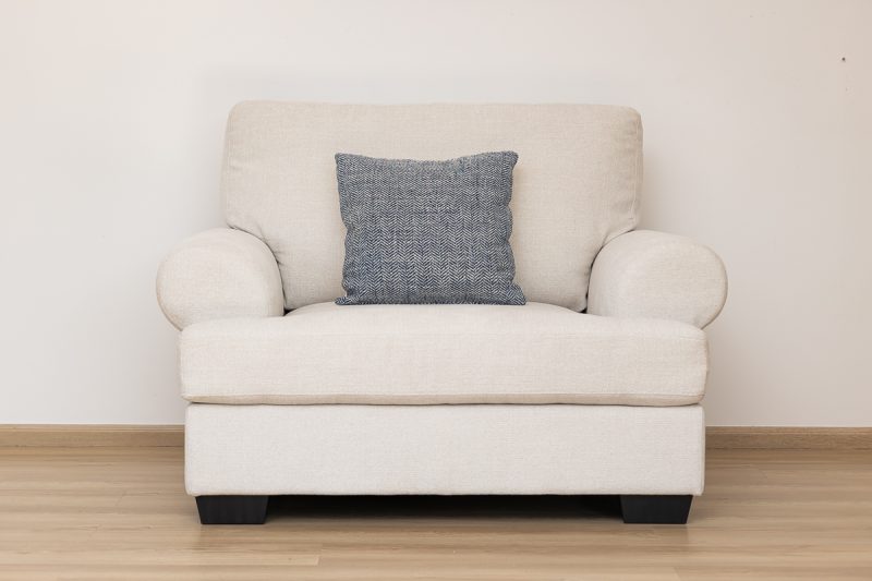 karley 6 seater fabric sofa (3+2+1)