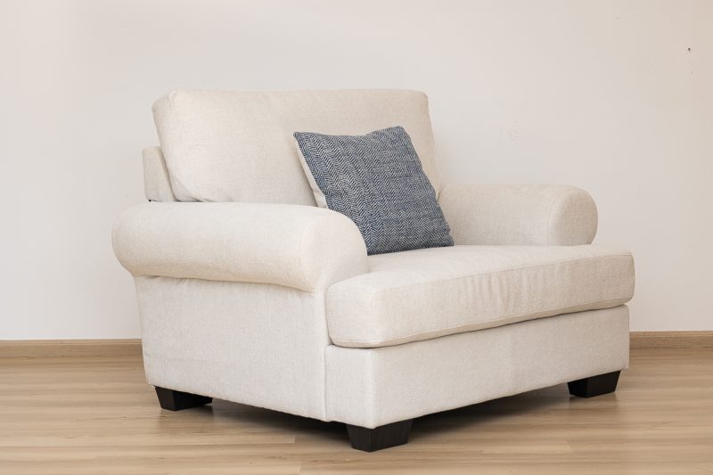 karley 6 seater fabric sofa (3+2+1)