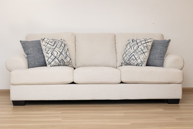 karley 6 seater fabric sofa (3+2+1)