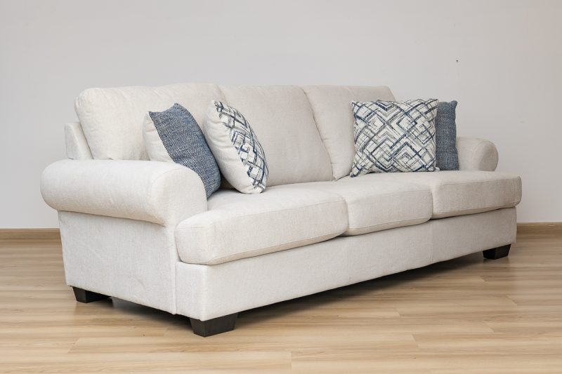 karley 6 seater fabric sofa (3+2+1)