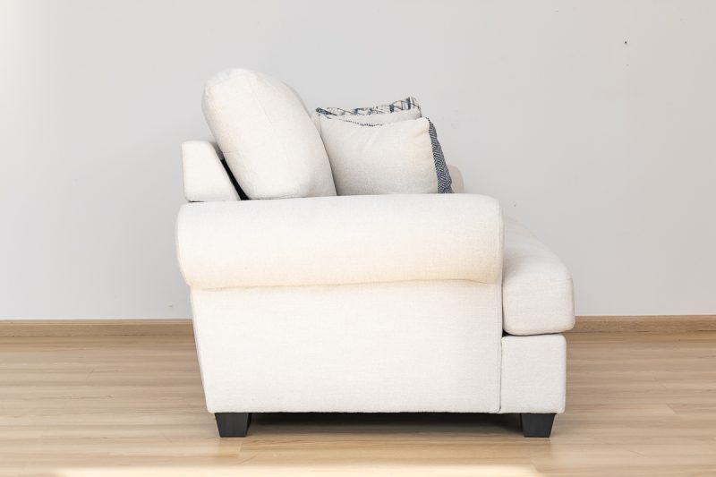 karley 6 seater fabric sofa (3+2+1)