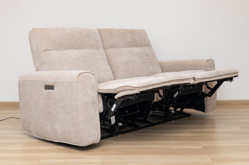 zeus 7 seater electric fabric recliner sofa (3+2+1+1)