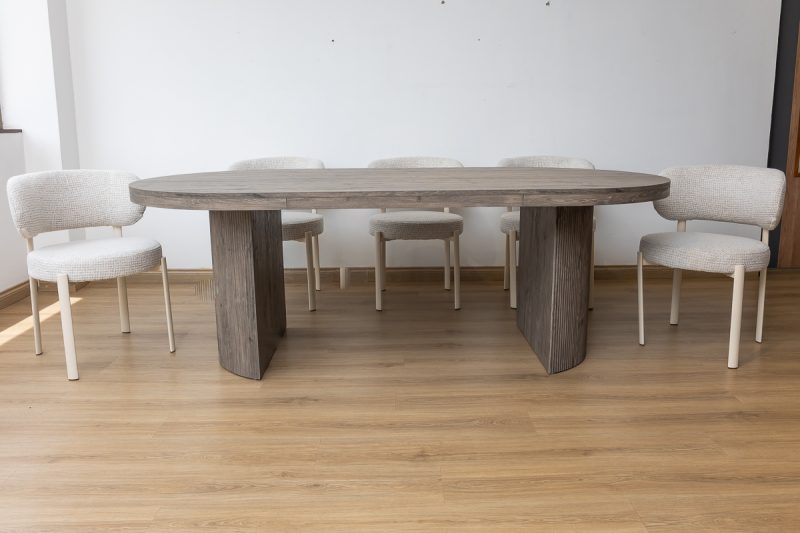 rowe dining table + 8 peaches chairs