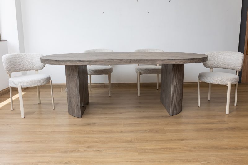 rowe dining table + 8 peaches chairs