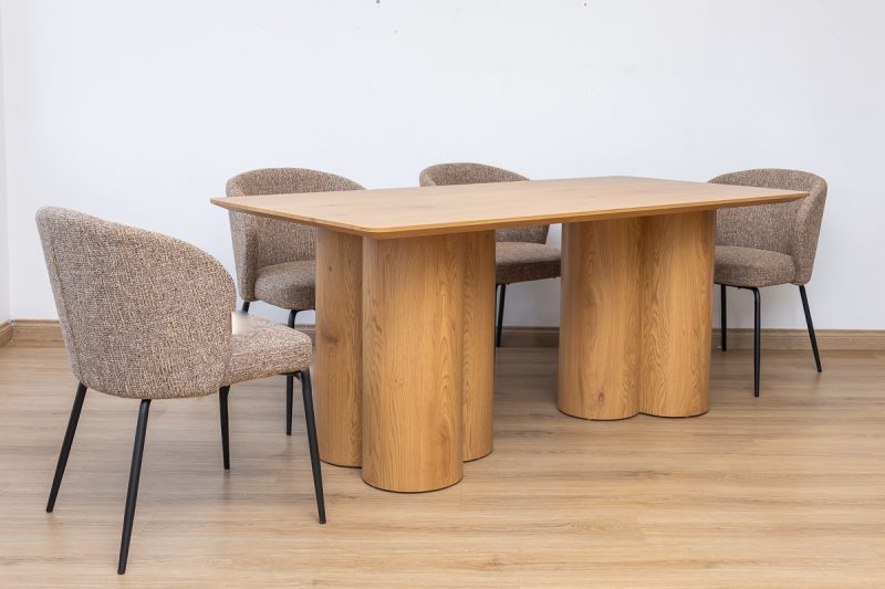alden dining table + 6 chairs