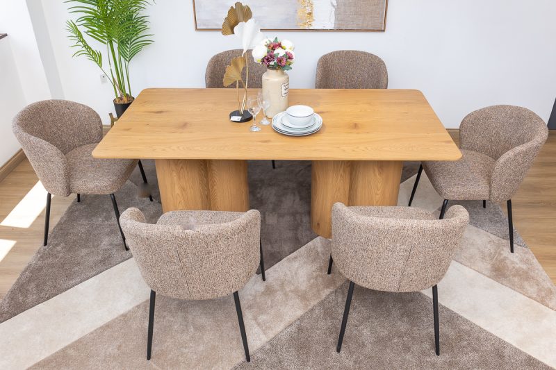 alden dining table + 6 chairs