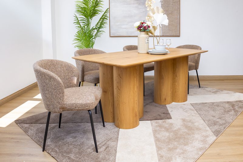 alden dining table + 6 chairs