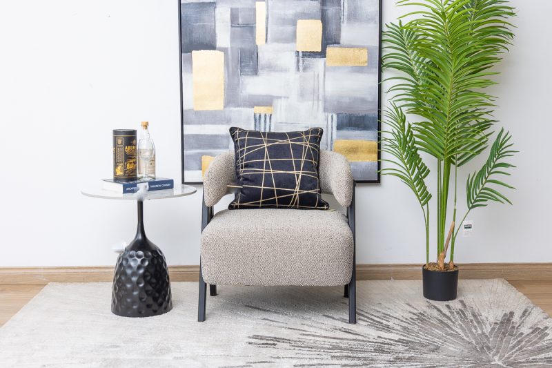 chelsea fabric accent chair