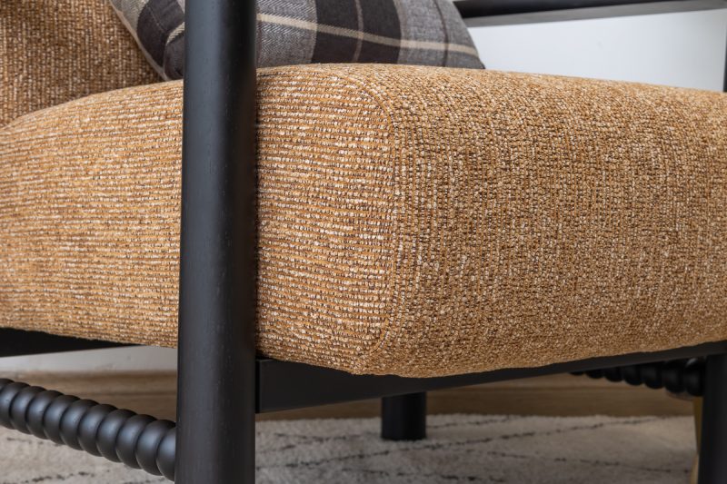 maxwell fabric accent chair