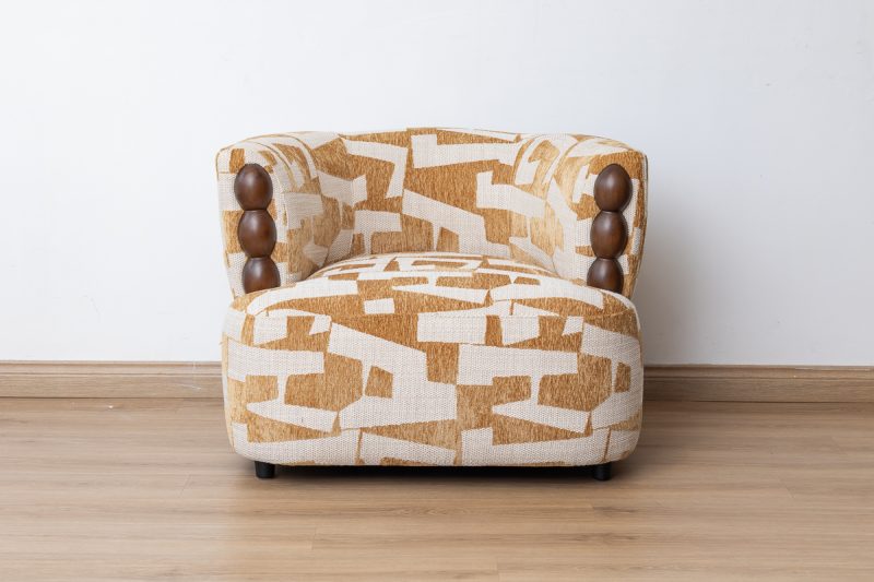 cortona fabric accent chair