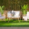 makupa outdoor sofa (2+1+1 + coffee table)