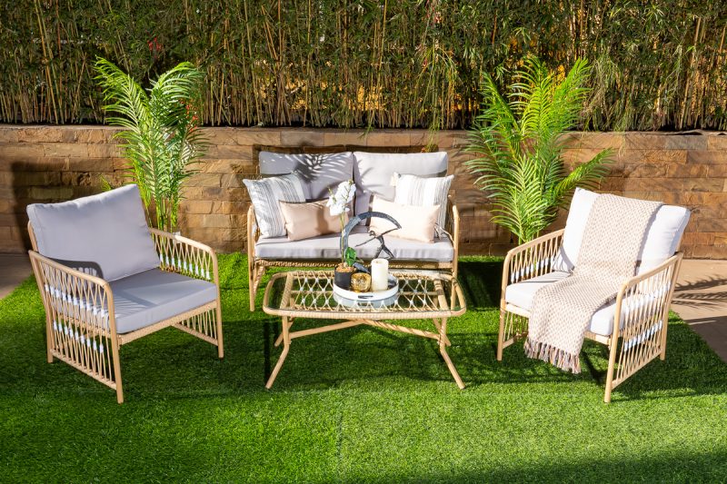 makupa outdoor sofa (2+1+1 + coffee table)