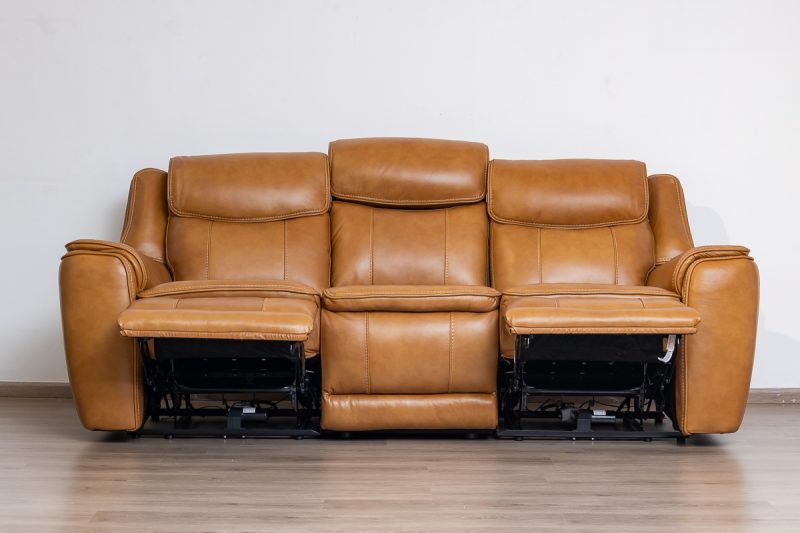 lancaster 7 seater leather recliner (3+2+1+1)