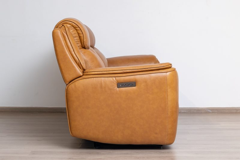 lancaster 7 seater leather recliner (3+2+1+1)
