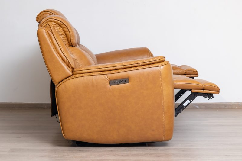 lancaster 7 seater leather recliner (3+2+1+1)