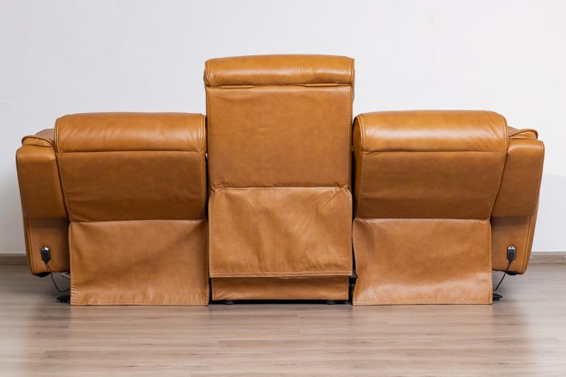 lancaster 7 seater leather recliner (3+2+1+1)