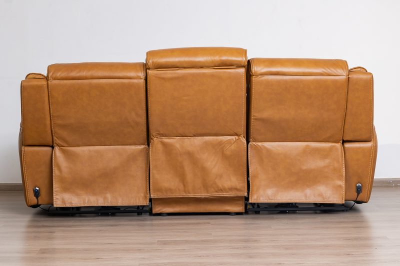 lancaster 7 seater leather recliner (3+2+1+1)