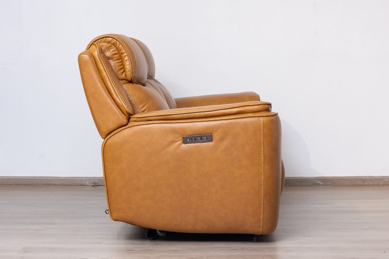 lancaster 7 seater leather recliner (3+2+1+1)