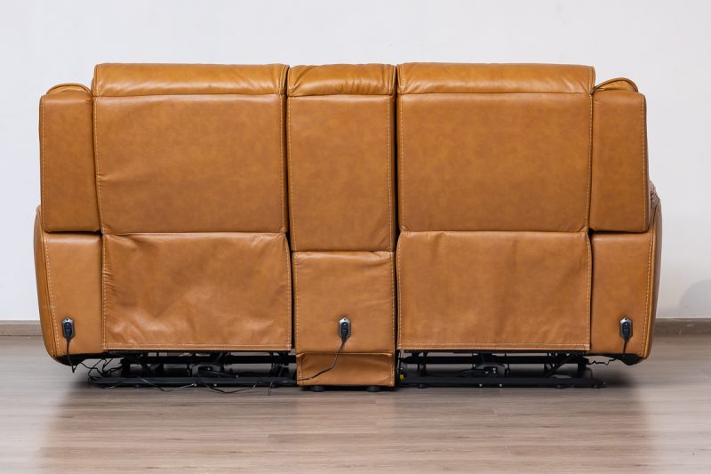 lancaster 7 seater leather recliner (3+2+1+1)