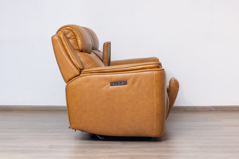 lancaster 7 seater leather recliner (3+2+1+1)