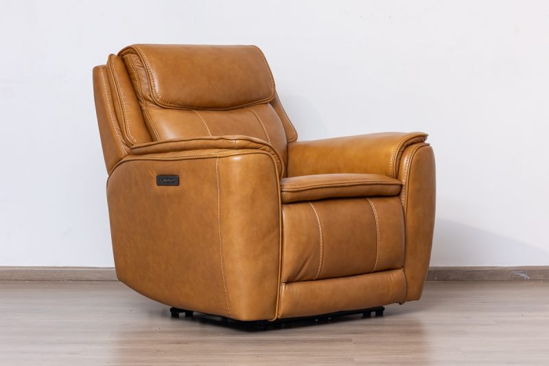 lancaster 7 seater leather recliner (3+2+1+1)