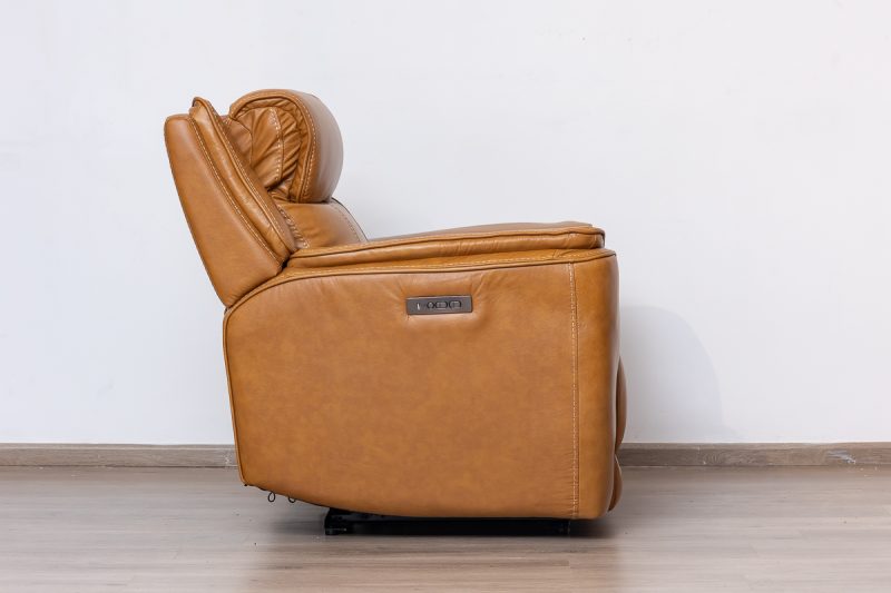lancaster 7 seater leather recliner (3+2+1+1)