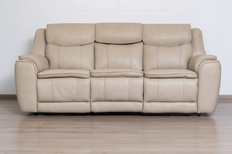 lancaster 7 seater leather recliner (3+2+1+1)