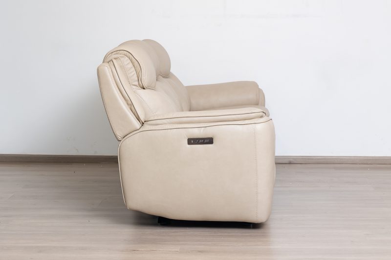 lancaster 7 seater leather recliner (3+2+1+1)