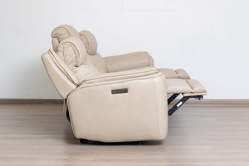 lancaster 7 seater leather recliner (3+2+1+1)