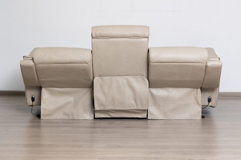 lancaster 7 seater leather recliner (3+2+1+1)