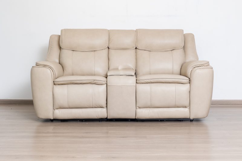 lancaster 7 seater leather recliner (3+2+1+1)