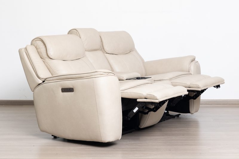 lancaster 7 seater leather recliner (3+2+1+1)
