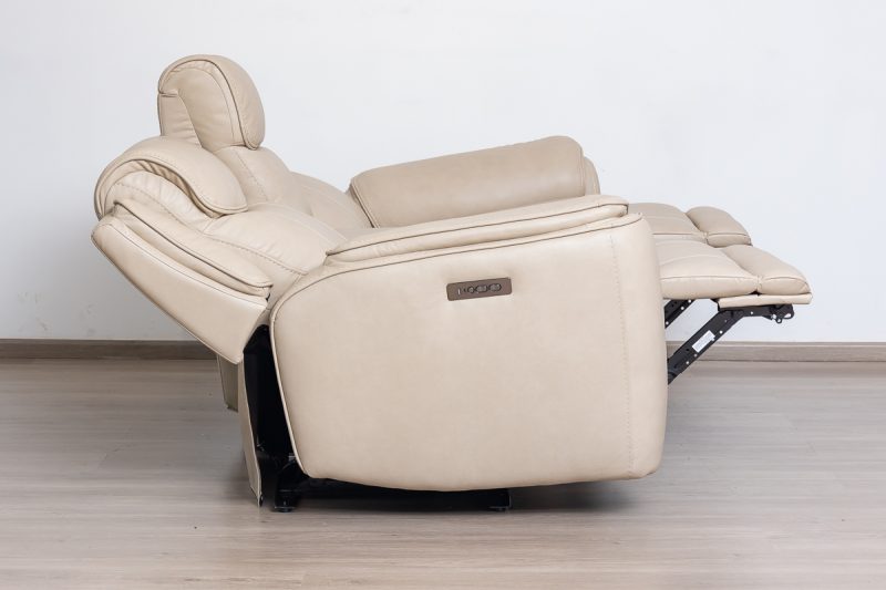 lancaster 7 seater leather recliner (3+2+1+1)