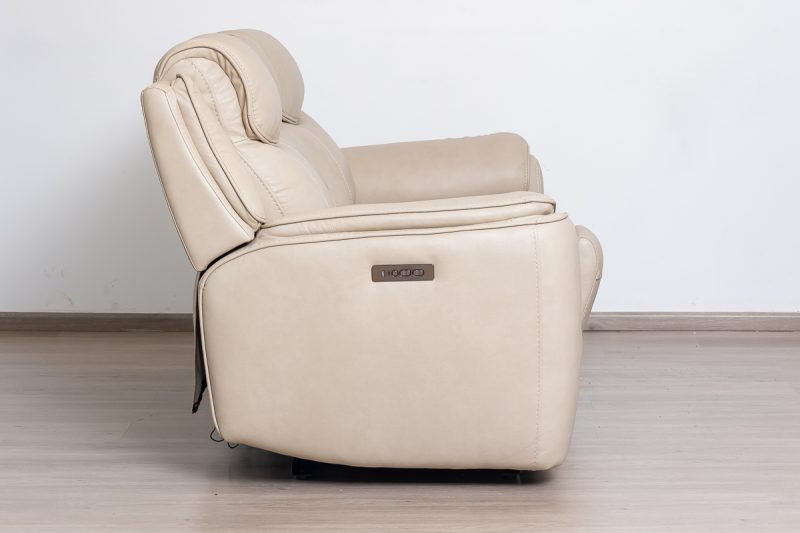 lancaster 7 seater leather recliner (3+2+1+1)