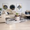 lancaster 7 seater leather recliner (3+2+1+1)