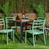 trevor outdoor dining table + 4 trent chairs (copy)