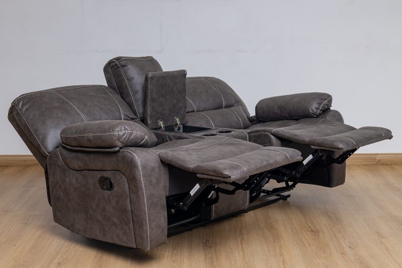 evon 7 seater fabric recliner sofa (3+2+1+1)